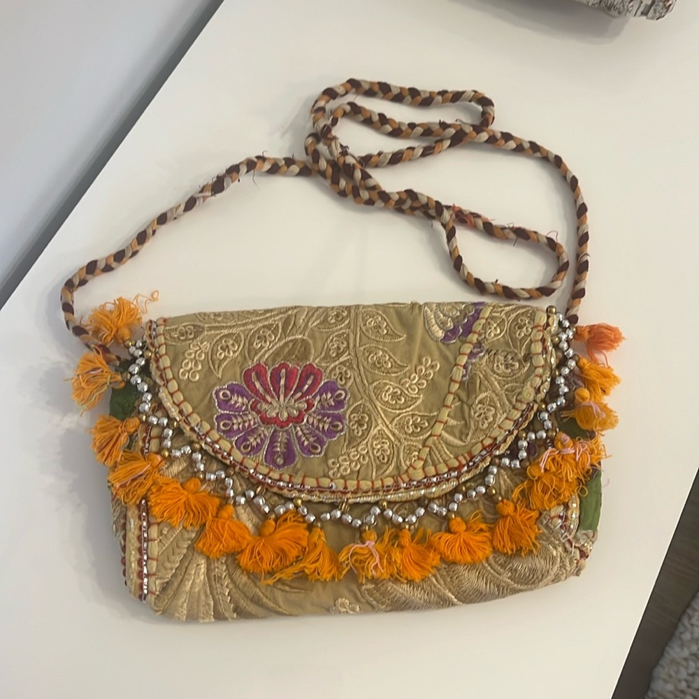 Gypsy style clutch purse